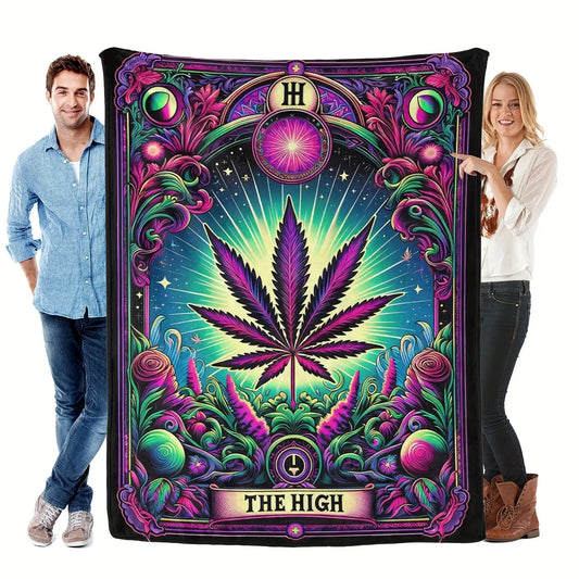 Vintage Harajuku Maple Leaf Soft Blanket