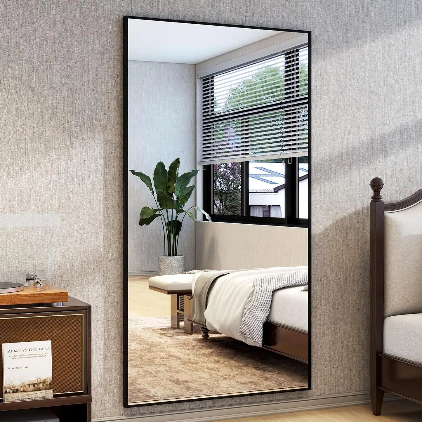 34"x76" Full Body Standing Hanging or Leaning Mirror